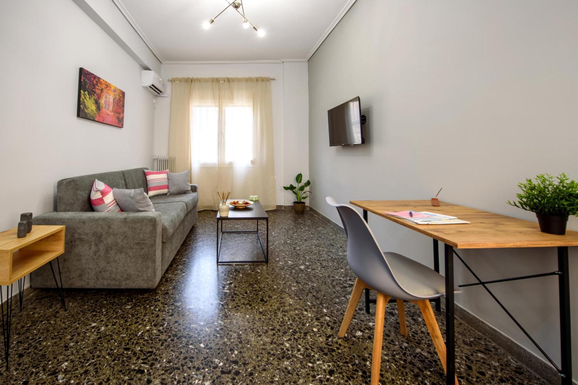 Apartment Spacious And Modern One Bedroom Athens
